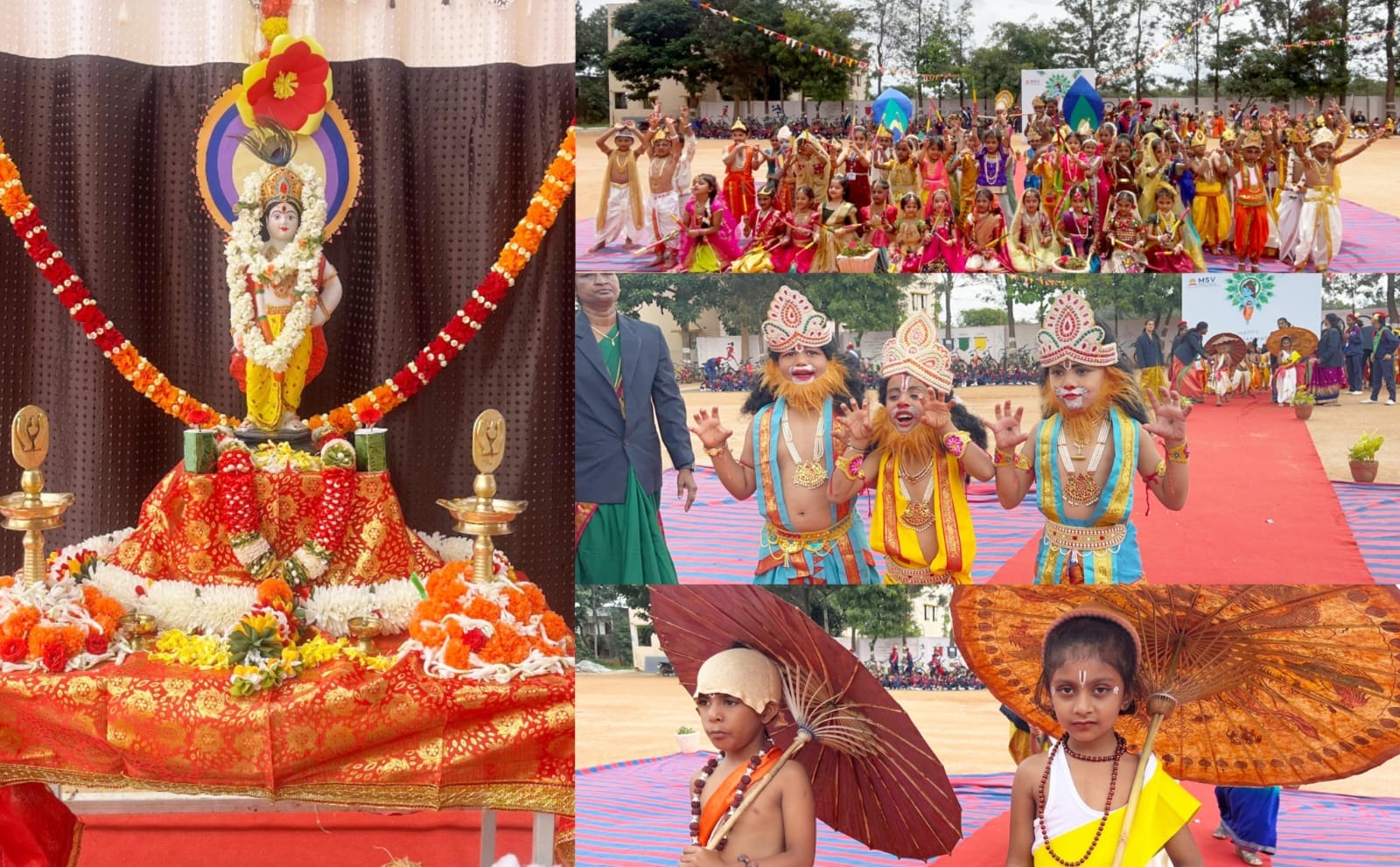 MSV ಪಬ್ಲಿಕ್ ಸ್ಕೂಲ್‌ನಲ್ಲಿ ಶ್ರೀಕೃಷ್ಣ ಜನ್ಮಾಷ್ಟಮಿ ಸಂಭ್ರಮ: ಫೋಟೋಗಳಲ್ಲಿ ನೋಡಿ