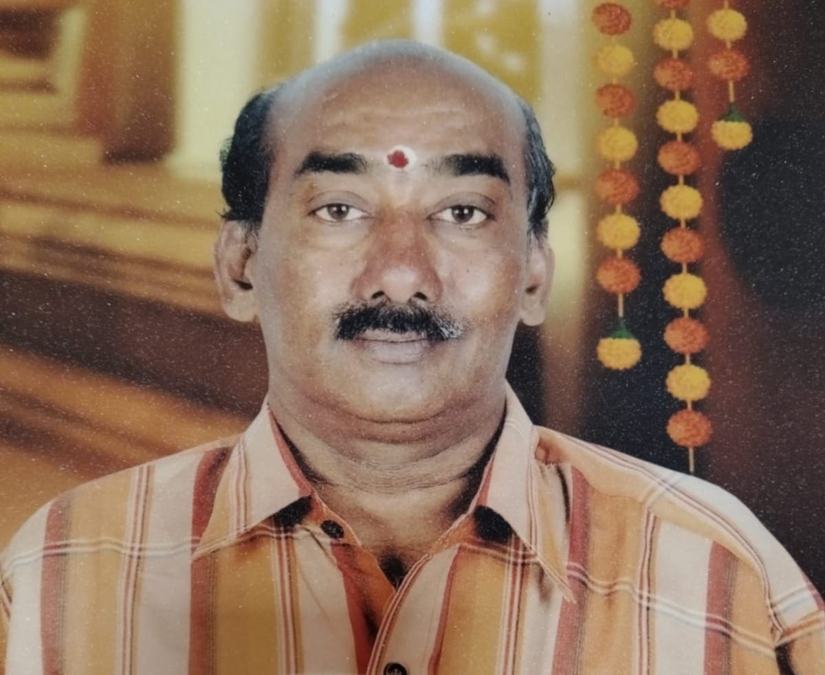 ನಿಧನ ವಾರ್ತೆ: ಶಿಕ್ಷಕ ಬಿ.ಆರ್.ಕೃಷ್ಣರಾವ್