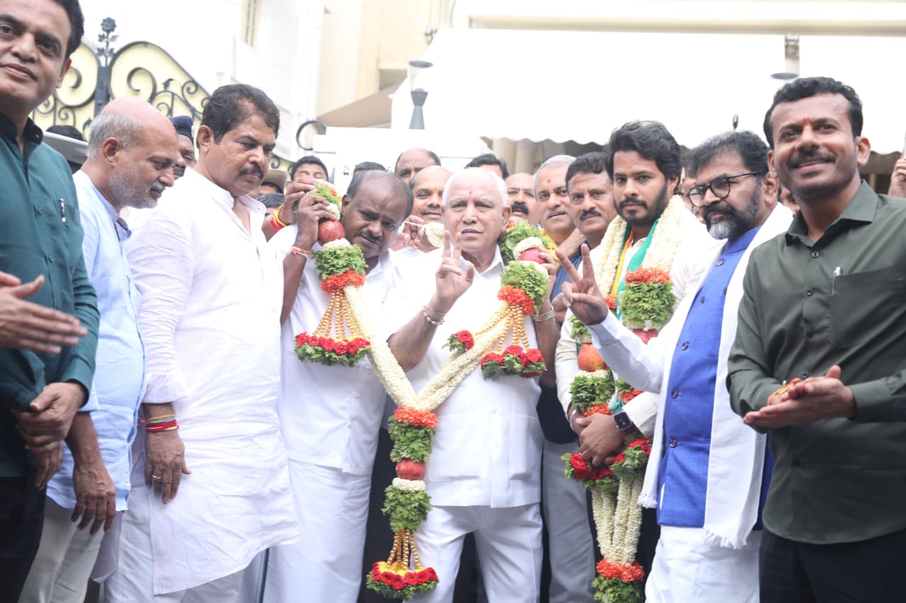 ಚನ್ನಪಟ್ಟಣ ಉಪಸಮರ: NDA ಮೈತ್ರಿ ಅಭ್ಯರ್ಥಿಯಾಗಿ ನಿಖಿಲ್ ಕುಮಾರಸ್ವಾಮಿ ಅಧಿಕೃತ ಘೋಷಣೆ