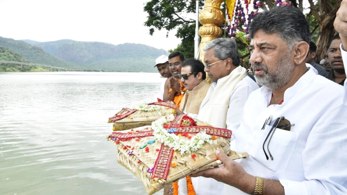 ನಾರಿಹಳ್ಳ ಕಿರು ಜಲಾಶಯಕ್ಕೆ ಸಿಎಂ ಬಾಗಿನ
