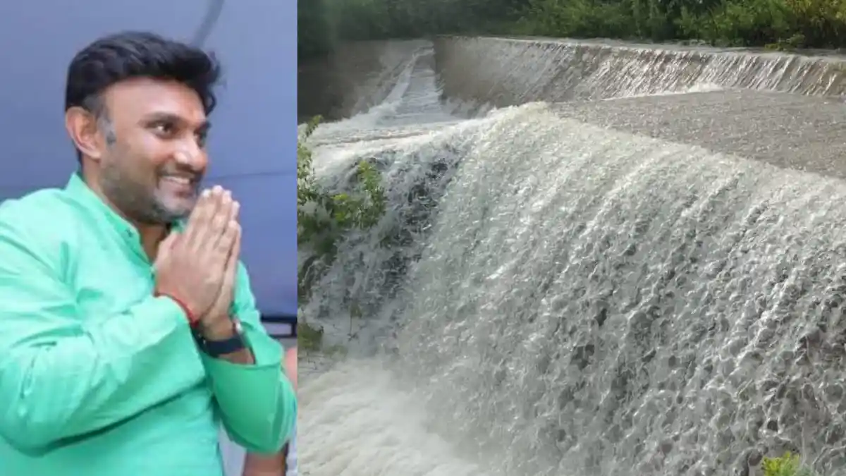 ಕೋಡಿ ಹರಿದ ಜಕ್ಕಲಮಡಗು; ಡಾ.ಕೆ.ಸುಧಾಕರ್‌ ಸಂತಸ