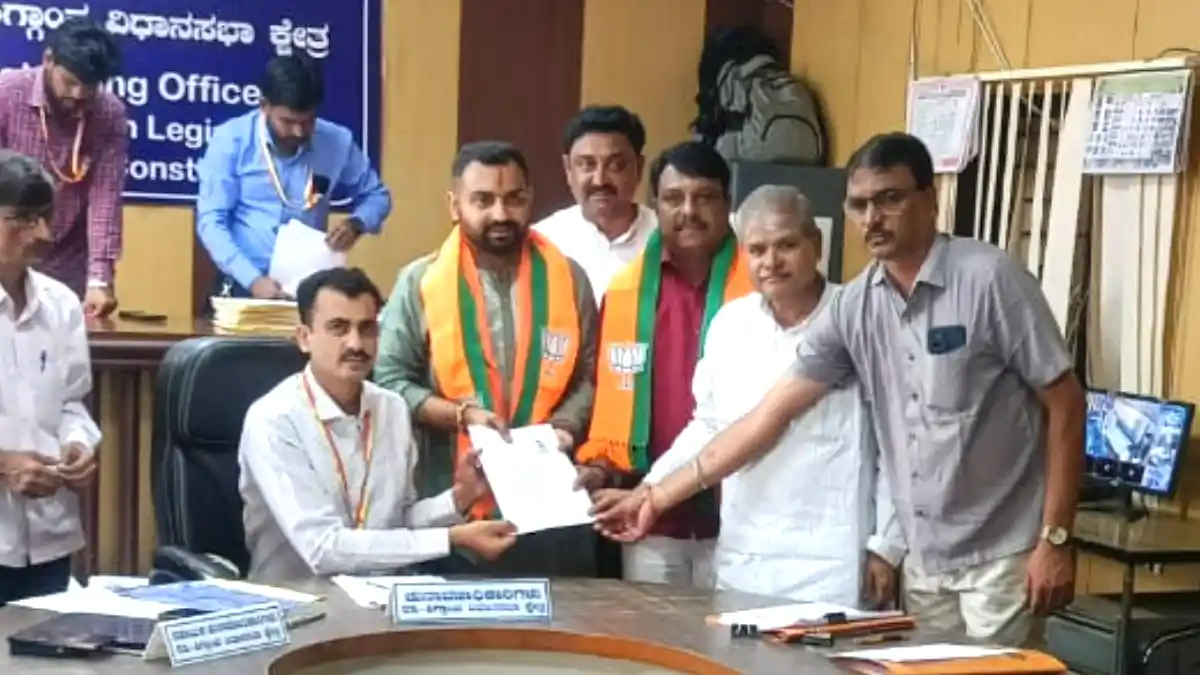 ತಾಯಿಯ ಸೂಚನೆಯಂತೆ ಒಳ್ಳೆಯ ಮುಹೂರ್ತದಲ್ಲಿ ನಾಮಪತ್ರ ಸಲ್ಲಿಸಿದ್ದೇನೆ: ಭರತ್ ಬೊಮ್ಮಾಯಿ