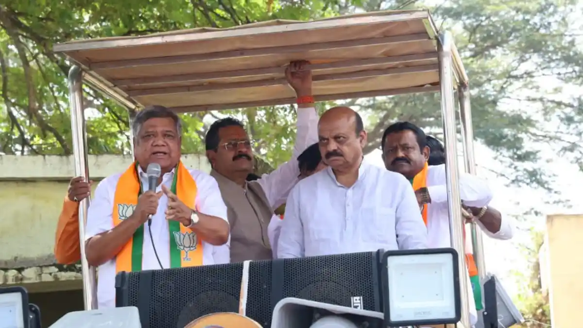 ಬಿಜೆಪಿಗೆ ಮತ ಹಾಕುವ ಮೂಲಕ ಸಿದ್ದರಾಮಯ್ಯ ಸರ್ಕಾರಕ್ಕೆ ಎಚ್ಚರಿಕೆ ನೀಡಿ: ಜಗದೀಶ್ ಶೆಟ್ಟರ್