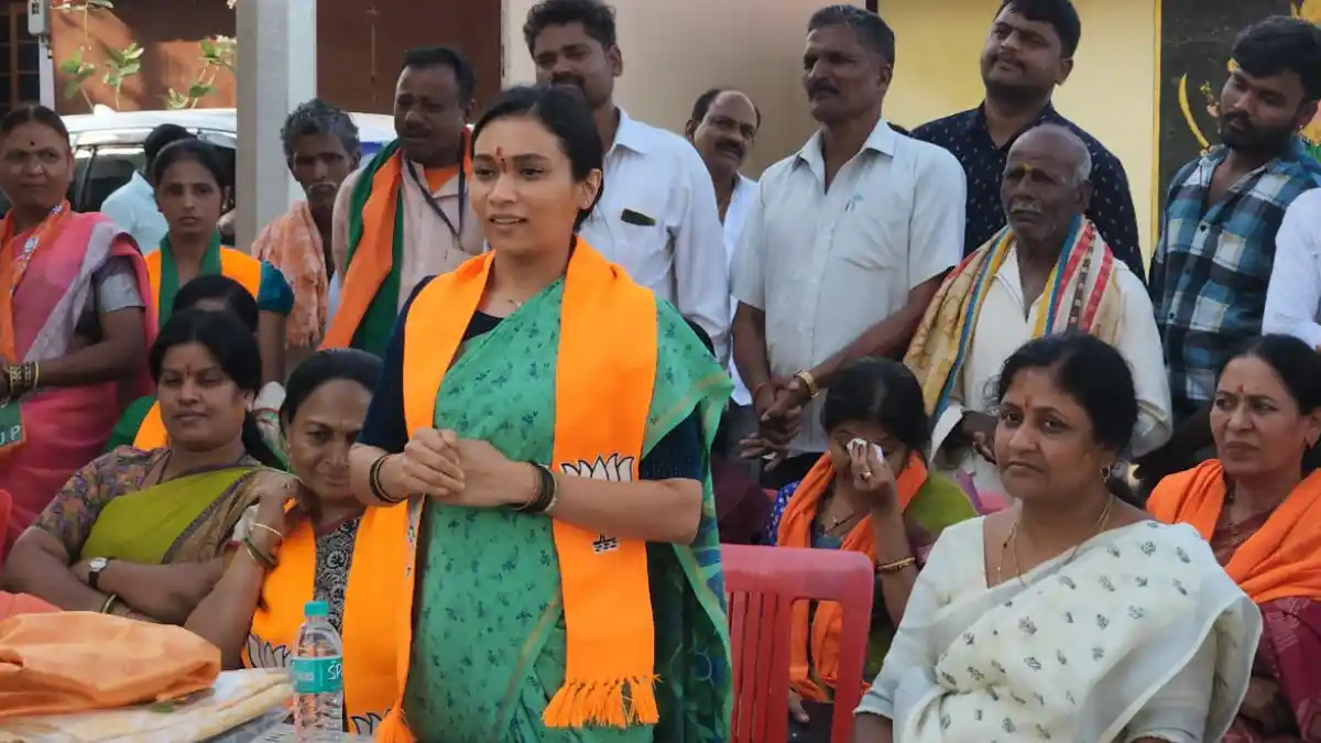 ಬಿಜೆಪಿಗೆ ಮತ ಹಾಕಿ ಲಕ್ಷ್ಮೀ ಒಲಿಯುತ್ತಾಳೆ: ಇಬ್ಬನಿ ಭರತ್ ಬೊಮ್ಮಯಿ