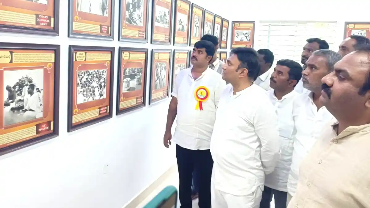 Dr k sudhakar| ಗಾಂಧಿ ಭವನ ವೀಕ್ಷಿಸಿ ಮೆಚ್ಚುಗೆ ವ್ಯಕ್ತಪಡಿಸಿದ ಸಂಸದ ಡಾ.ಕೆ.ಸುಧಾಕರ್