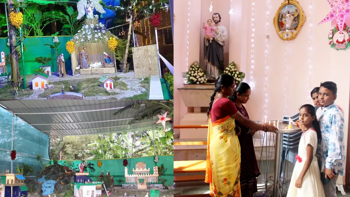 ದೊಡ್ಡಬಳ್ಳಾಪುರದಲ್ಲಿ ಸಂಭ್ರಮದ Christmas ಆಚರಣೆ