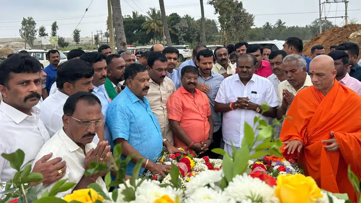 Doddaballapura ಹಾಡೋನಹಳ್ಳಿಗೆ ಕೇಂದ್ರ ಸಚಿವ ಹೆಚ್.ಡಿ. ಕುಮಾರಸ್ವಾಮಿ ಭೇಟಿ..