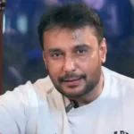 Actor Darshan visits Bhagwati temple