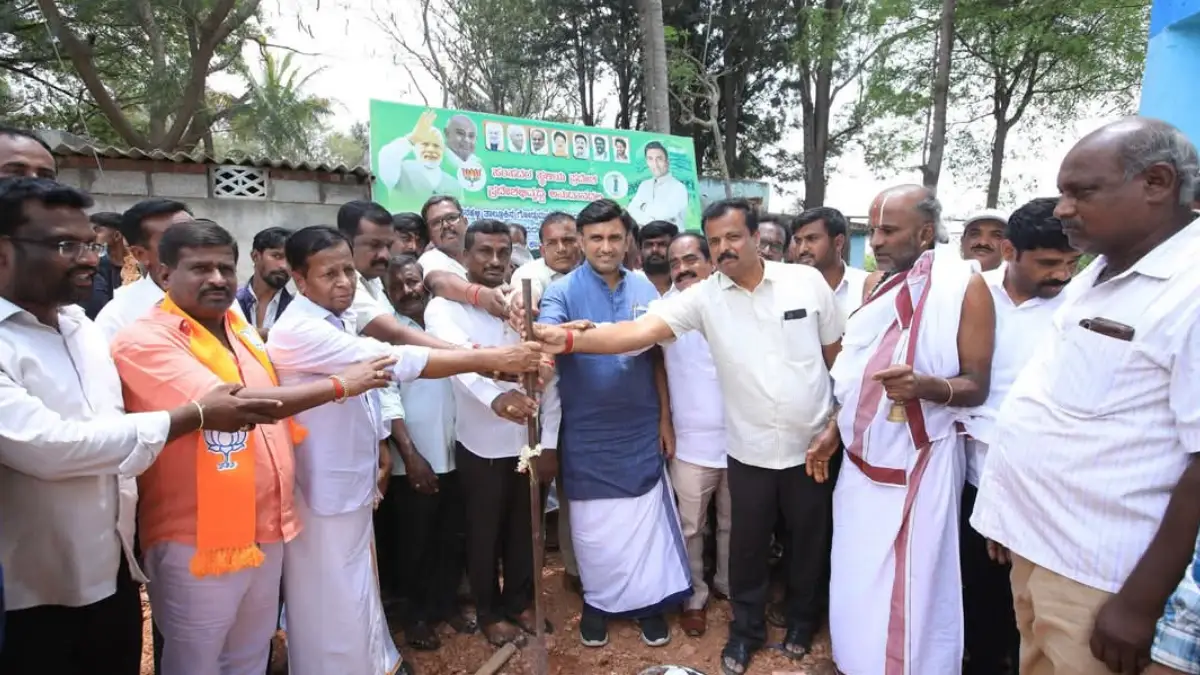 ಸಂಸದ ಡಾ.ಕೆ ಸುಧಾಕರ್ ಅವರಿಂದ ವಿವಿಧ ಕಾಮಗಾರಿಗಳಿಗೆ ಶಂಕುಸ್ಥಾಪನೆ