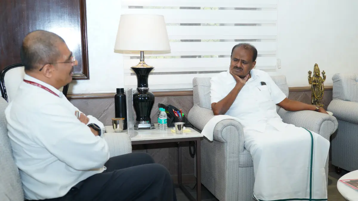 ಬೃಹತ್‌ ಕೈಗಾರಿಕೆ, ಉಕ್ಕು ಸಚಿವಾಲಯ ಪ್ರಗತಿ ಪರಿಶೀಲನೆ ನಡೆಸಿದ ಹೆಚ್.ಡಿ.ಕುಮಾರಸ್ವಾಮಿ