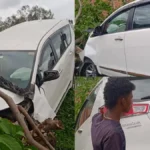 Doddaballapura: Car accident... Three people in critical condition