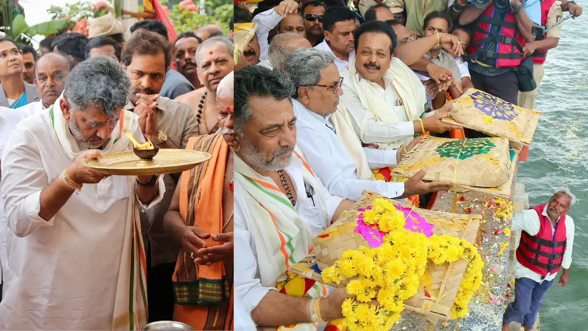 ಕಾವೇರಿ ಆರತಿಗೆ ವಿರೋಧ ಮಾಡಬೇಡಿ, ಸಹಕಾರ ನೀಡಿ: ಡಿ.ಕೆ.ಶಿವಕುಮಾರ್ ಮನವಿ