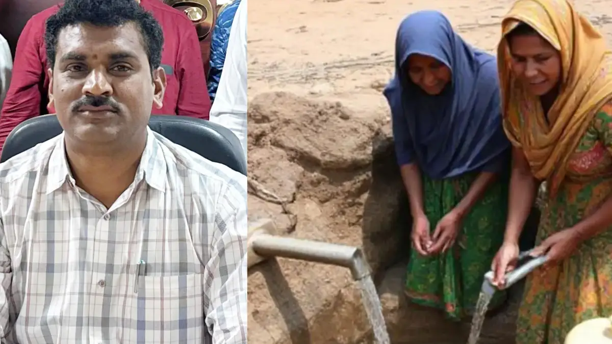 ದೊಡ್ಡಬಳ್ಳಾಪುರ: ಸಂಜೆಯೊಳಗಾಗಿ ಬೀರಯ್ಯನಪಾಳ್ಯ ನೀರಿನ ಸಮಸ್ಯೆಗೆ ಪರಿಹಾರ.. ಇಒ ಭರವಸೆ