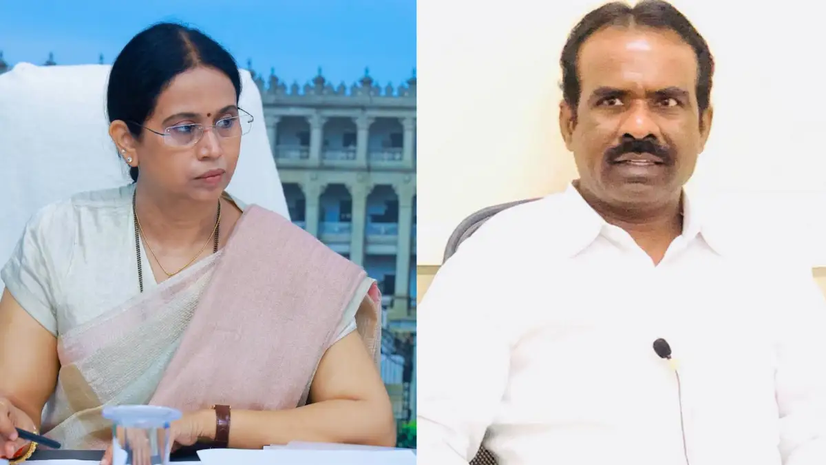 ರಾಜ್ಯ ಬಿಜೆಪಿಯನ್ನು ಇಕ್ಕಟ್ಟಿಗೆ ಸಿಲುಕಿಸಿದ ಎಂಎಲ್ಸಿ ರವಿ ಕುಮಾರ್ ಬೇಕಾಬಿಟ್ಟಿ ಮಾತು.. ಸಚಿವೆ ಲಕ್ಷ್ಮೀ ಹೆಬ್ಬಾಳಕರ್ ವಾಗ್ದಾಳಿ