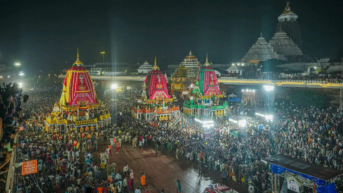 ಗುಡ್ಮಾರ್ನಿಂಗ್ ನ್ಯೂಸ್: ಅದ್ದೂರಿ ಪುರಿ ಜಗನ್ನಾಥ ಯಾತ್ರೆ/Video