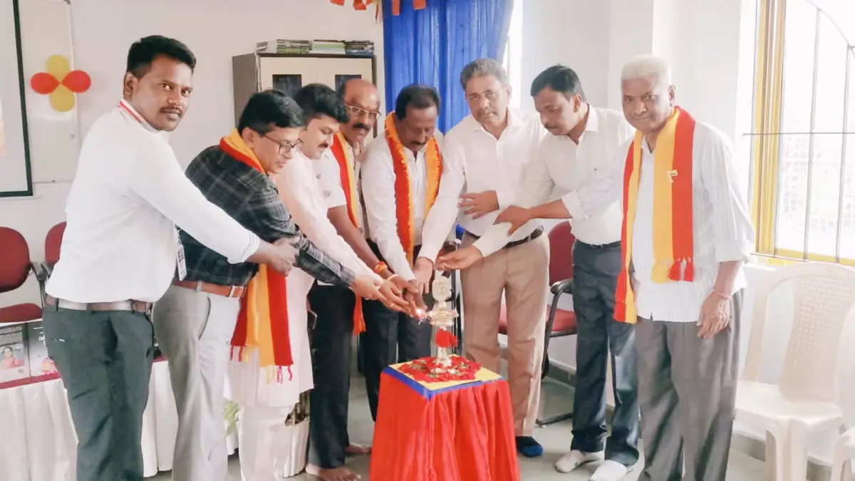 ದೊಡ್ಡಬಳ್ಳಾಪುರ: ಸರಸ್ವತಿ ಶಾಲೆಯಲ್ಲಿ “ಕನ್ನಡ ಬಳಗ” ಸಂಘ ಸ್ಥಾಪನೆ