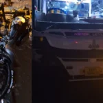 Doddaballapura: Bullet hits iPhone bus, rider dies!