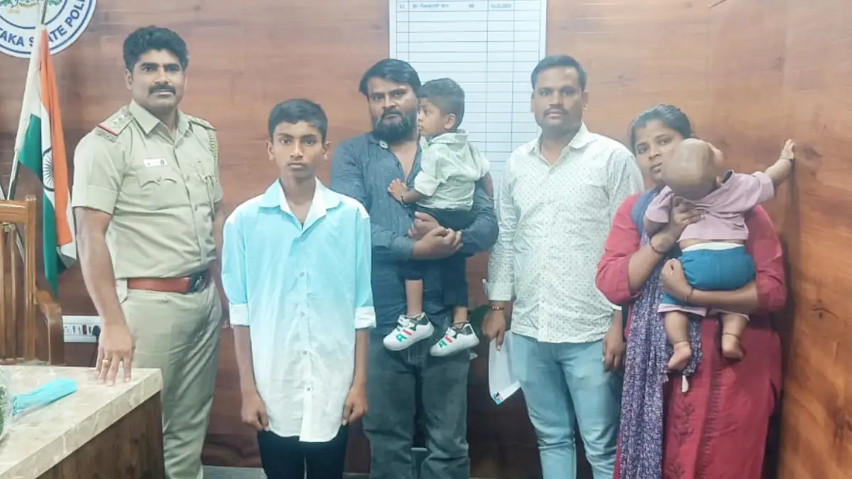 ಮನೆಬಿಟ್ಟು ಹೋಗಿದ್ದ ಬಾಲಕ ಒಂದೂವರೆ ವರ್ಷದ ಬಳಿಕ ಪೋಷಕರ ಮಡಿಲಿಗೆ..!