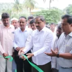 Inauguration of thangudana Rest House at Thippaganahalli