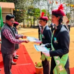 Doddaballapura: Student leaders take oath at MSV Public School..!