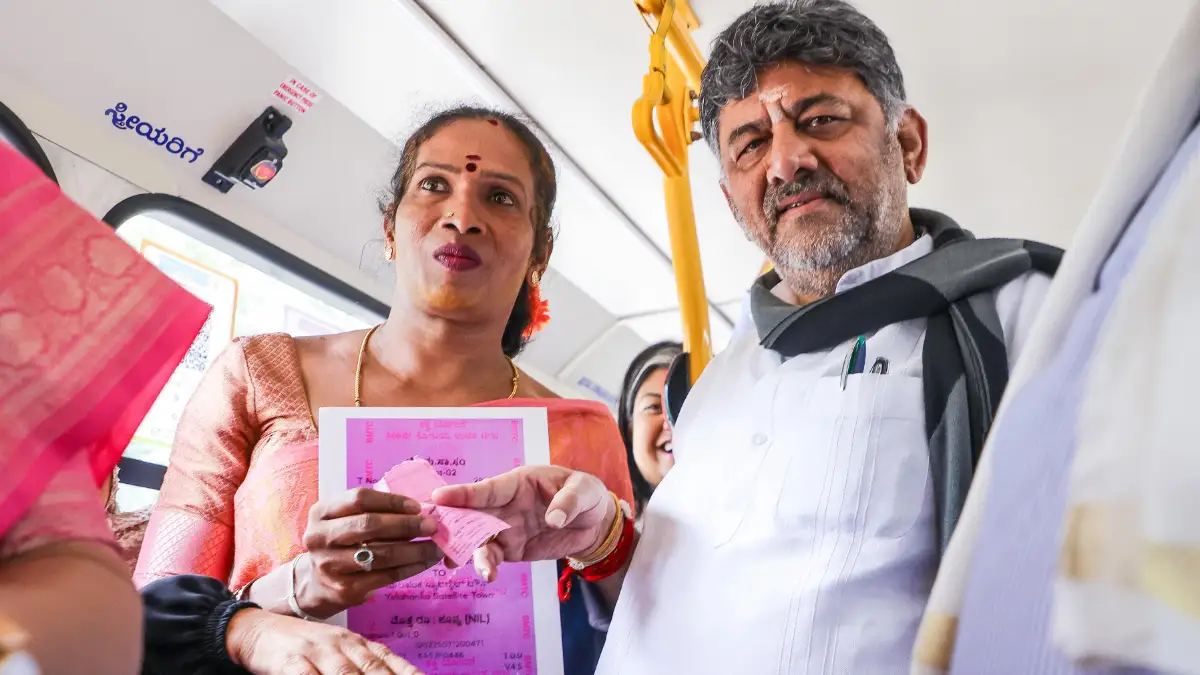 ಶಕ್ತಿ ಯೋಜನೆ ದೇಶಕ್ಕೆ ಮಾದರಿ; ಗ್ಯಾರಂಟಿಗಳನ್ನು ಯಾವುದೇ ಕಾರಣಕ್ಕೂ ನಿಲ್ಲಿಸುವುದಿಲ್ಲ: ಡಿಸಿಎಂ ಡಿ.ಕೆ.ಶಿವಕುಮಾರ್