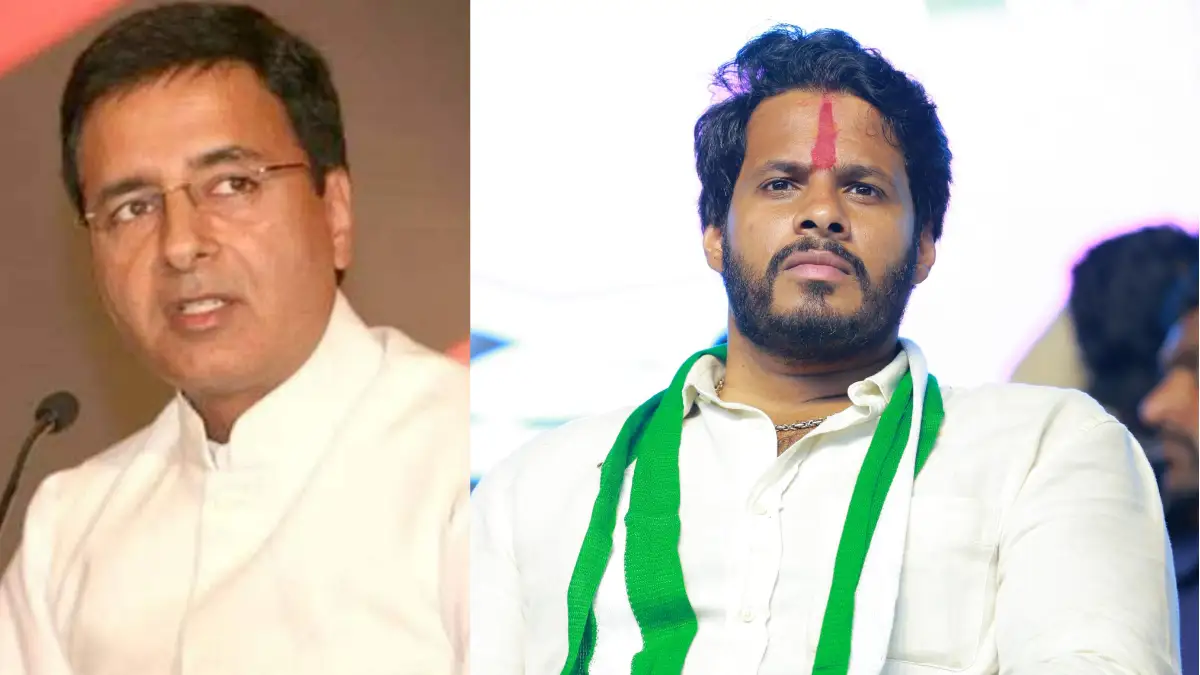 ರಣದೀಪ್ ಸುರ್ಜೇವಾಲ ಕರ್ನಾಟಕದ ಸೂಪರ್ ಸಿಎಂ: ನಿಖಿಲ್ ಕುಮಾರಸ್ವಾಮಿ ಟೀಕೆ