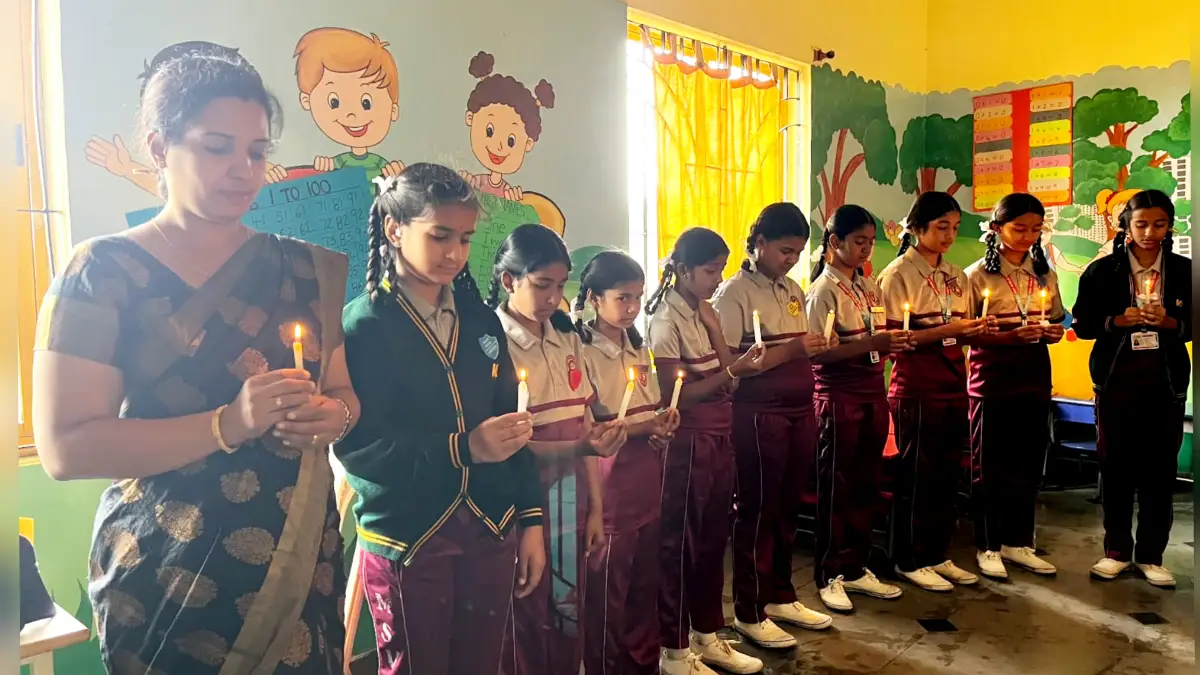 ಗುಡ್ಮಾರ್ನಿಂಗ್ ನ್ಯೂಸ್: ಎಂಎಸ್‌ವಿ ಪಬ್ಲಿಕ್ ಶಾಲೆಯಲ್ಲಿ ಕಾರ್ಗಿಲ್ ವಿಜಯ್ ದಿವಸ್.. ವೀರ ಯೋಧರಿಗೆ ನಮನ