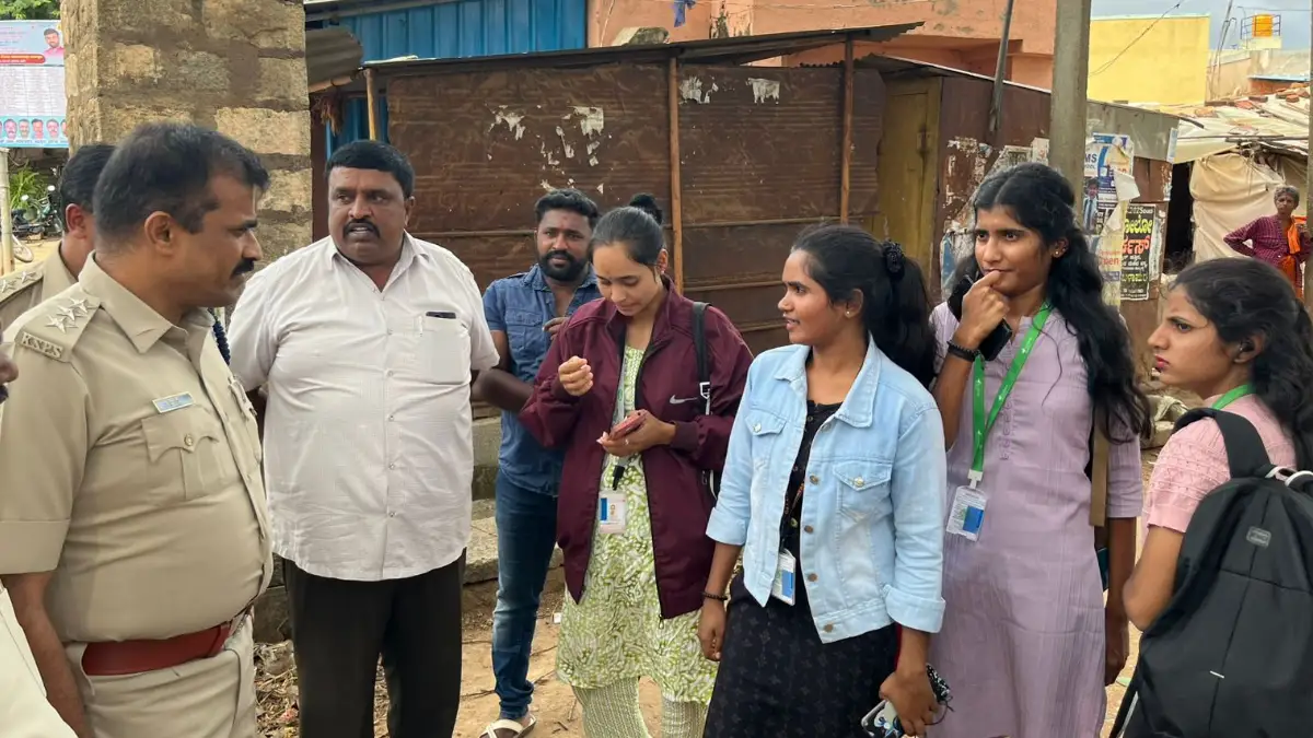 ಇಂದು ರಾಜಘಟ್ಟದಲ್ಲಿ ಮನೆ ಮನೆಗೆ ಪೊಲೀಸ್
