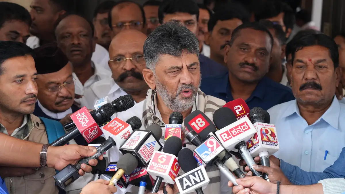 ಗೊಬ್ಬರ ಕೇಳಿದ ರೈತನಿಗೆ ಗುಂಡು ಹೊಡೆದಿದ್ದು ಬಿಜೆಪಿ: ಡಿ.ಕೆ. ಶಿವಕುಮಾರ್