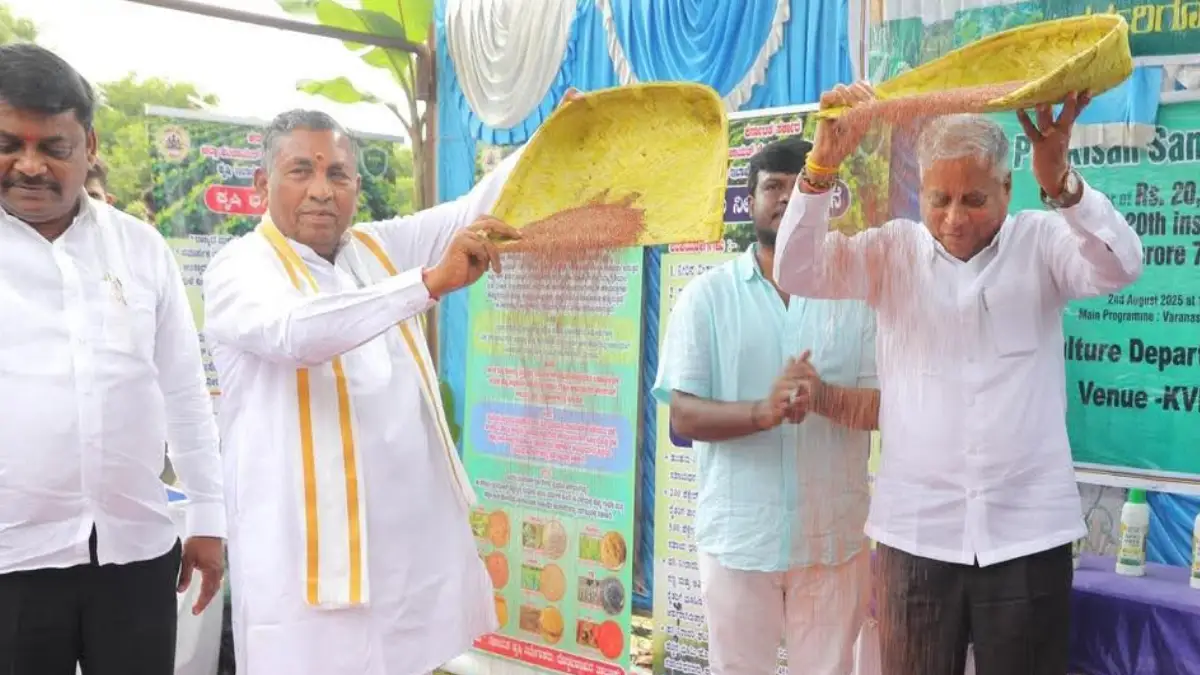 ರಾಜ್ಯ ಬಿಜೆಪಿ ಆರೋಪಕ್ಕೆ ದೊಡ್ಡಬಳ್ಳಾಪುರದಲ್ಲಿ ಕೇಂದ್ರ ಸಚಿವ ವಿ.ಸೋಮಣ್ಣ ತಣ್ಣೀರು