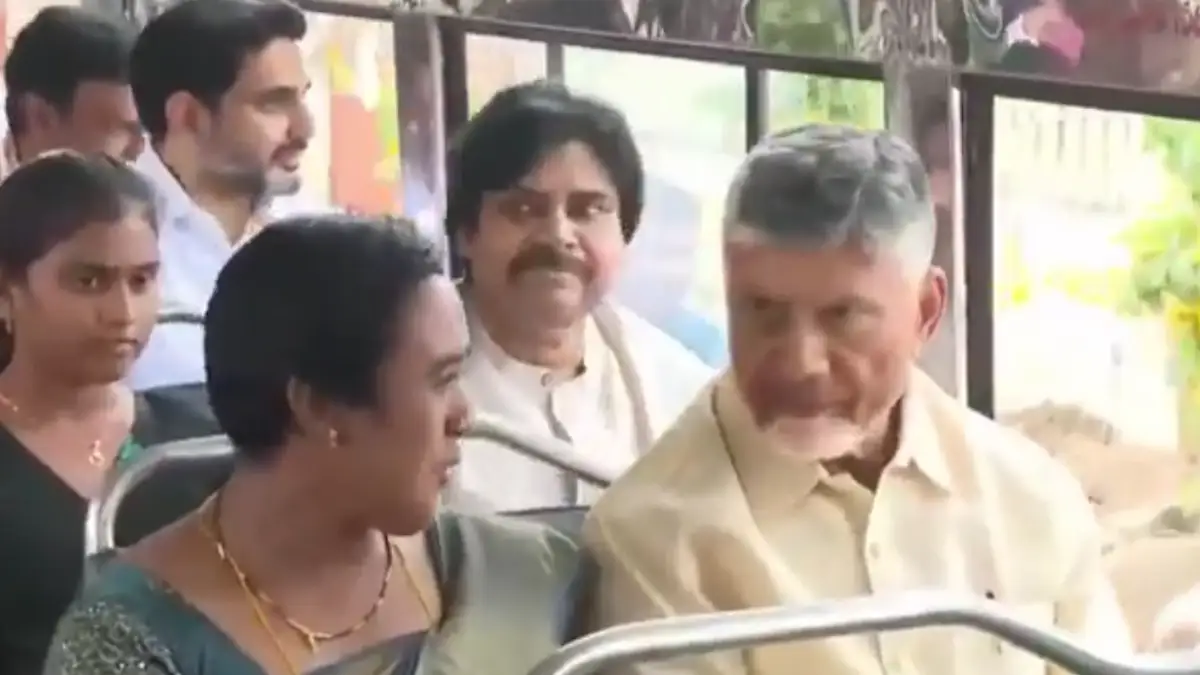 ಆಂಧ್ರದಲ್ಲೂ ಕರ್ನಾಟಕ ಮಾದರಿ: ಮಹಿಳೆಯರಿಗೆ ಉಚಿತ ಬಸ್ ಪ್ರಯಾಣಕ್ಕೆ ಚಾಲನೆ..!