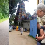 Former Education Minister who came to Madurai temple on a bicycle... also visited the school