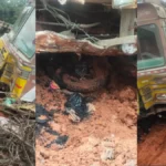 Doddaballapur: A cement lorry killed a young man in an early morning accident..!