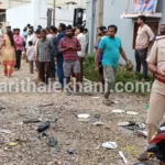 Doddaballapura: Firecracker mishap during Ganesh immersion procession..