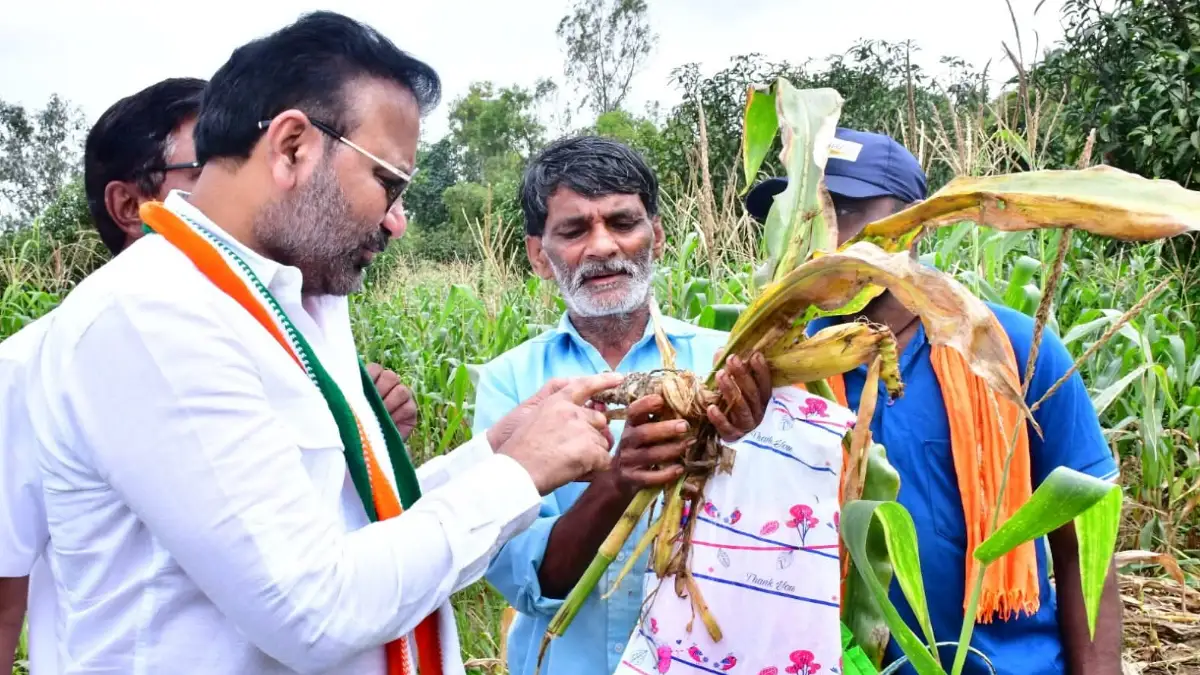 ಇಡೀ ದಿನ ಕ್ಷೇತ್ರ ಸುತ್ತಿ ಸಾರ್ವಜನಿಕರ ಸಮಸ್ಯೆ ಆಲಿಸಿದ ಸಚಿವ ಸಂತೋಷ ಲಾಡ್