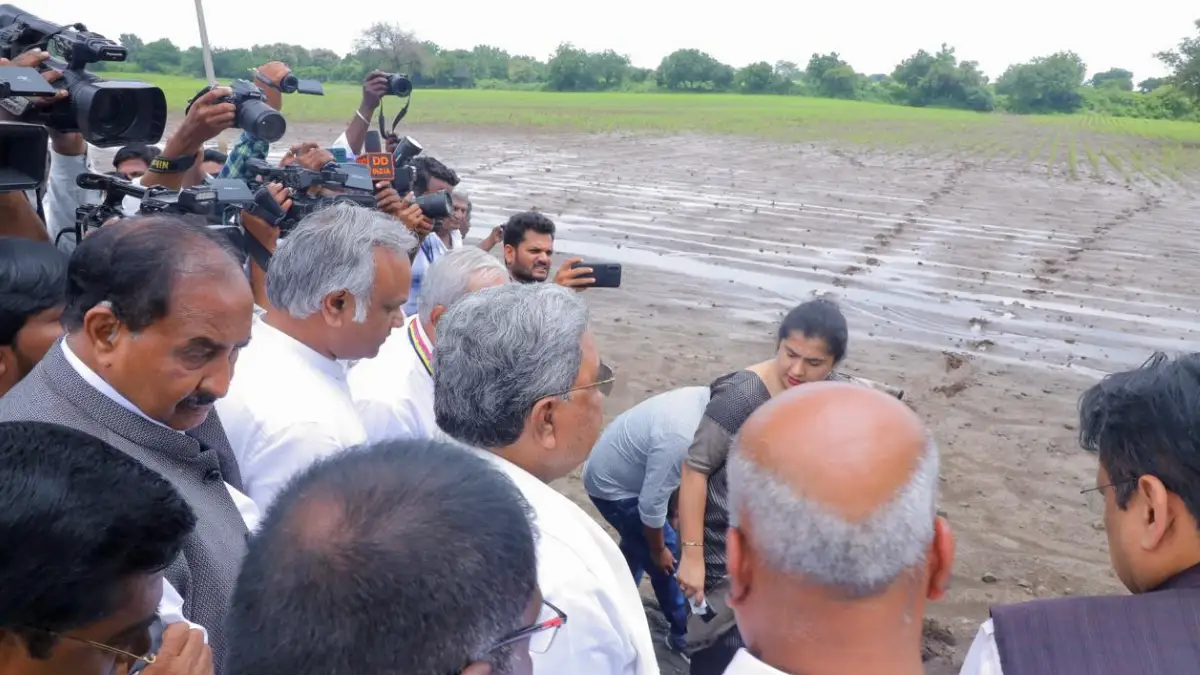 ಮಳೆಗೆ ಬೆಳೆ ಹಾನಿ; ಶೇ100 ರಷ್ಟು ಪರಿಹಾರ ಒದಗಿಸಿ: ಸಿಎಂ ಸಿದ್ದರಾಮಯ್ಯ ಸೂಚನೆ