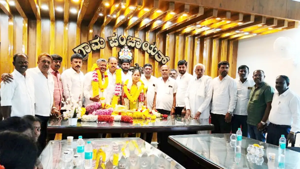 ದೊಡ್ಡಬಳ್ಳಾಪುರ: ಹೆಗ್ಗಡಿಹಳ್ಳಿ ಗ್ರಾಪಂ ಅಧ್ಯಕ್ಷರಾಗಿ ಜೆಡಿಎಸ್ ಬೆಂಬಲಿತೆ ಮಂಜುಳಮ್ಮ ಅವಿರೋಧ ಆಯ್ಕೆ