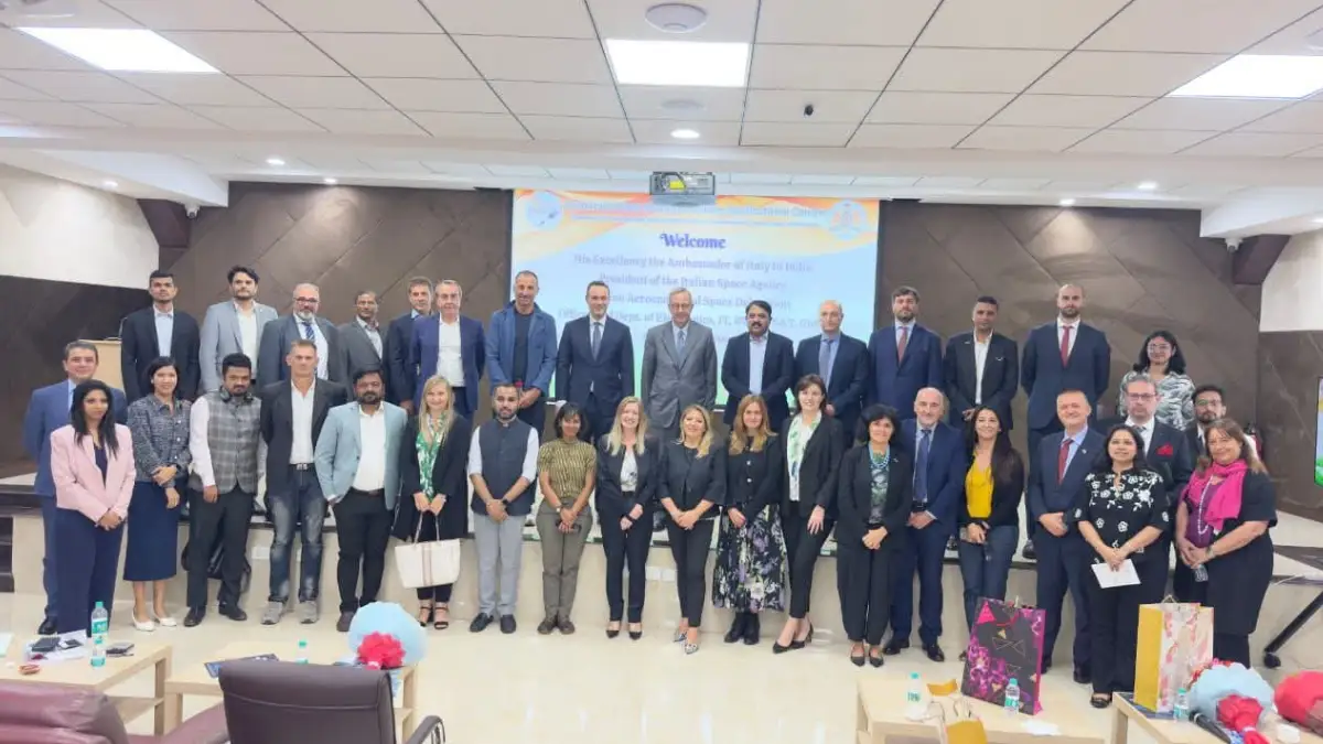 ಕರ್ನಾಟಕ ದೂರಸಂವೇದಿ ಅನ್ವಯಿಕ ಕೇಂದ್ರಕ್ಕೆ ಇಟಾಲಿಯನ್ ಏರೋಸ್ಪೇಸ್ ಮತ್ತು ಬಾಹ್ಯಾಕಾಶ ನಿಯೋಗ ಭೇಟಿ