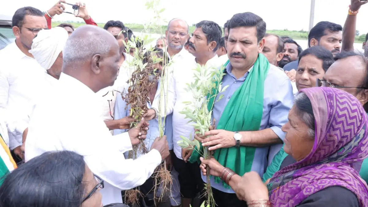 ಅನ್ನದಾತರ ಸಂಕಷ್ಟಕ್ಕೆ ಬಿಜೆಪಿ ಸದಾ ಸ್ಪಂದನೆ: ಬಿ.ವೈ. ವಿಜಯೇಂದ್ರ
