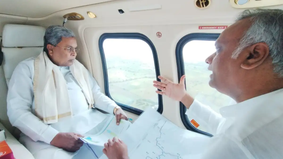 ಕಲ್ಯಾಣ ಕರ್ನಾಟಕದಲ್ಲಿ ಪ್ರವಾಹ: ಸಿಎಂ ಸಿದ್ದರಾಮಯ್ಯ ವೈಮಾನಿಕ ಸಮೀಕ್ಷೆ.. ವಿಪಕ್ಷಗಳ ಆಕ್ರೋಶ
