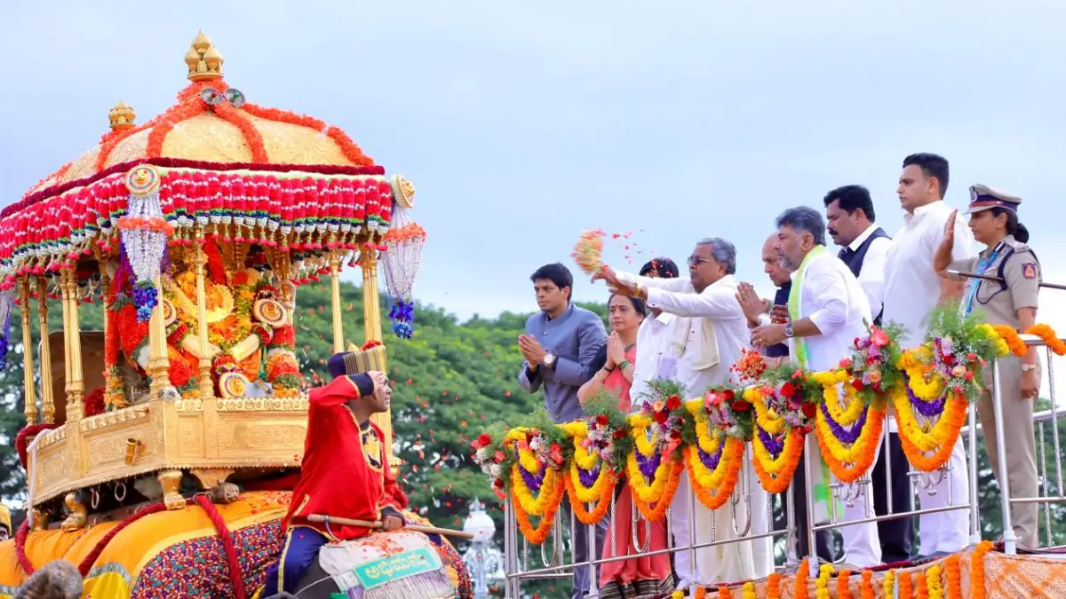 ಜನರ ಆಶೀರ್ವಾದದಿಂದ ಮುಖ್ಯಮಂತ್ರಿಯಾಗಿ ದಸರಾದಲ್ಲಿ ಪಾಲ್ಗೊಳ್ಳುತ್ತಿರುವುದು ನನ್ನ ಸೌಭಾಗ್ಯ: ಸಿಎಂ ಸಿದ್ದರಾಮಯ್ಯ