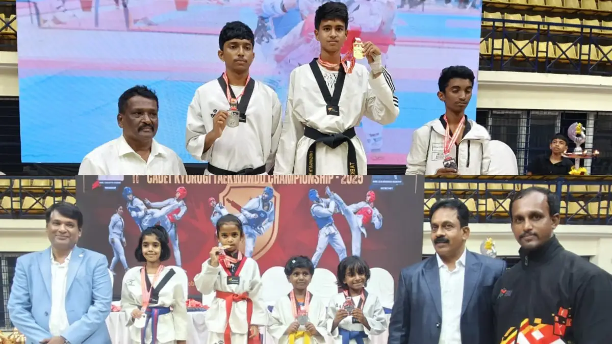 ಗುಡ್ಮಾರ್ನಿಂಗ್ ನ್ಯೂಸ್: ಟೇಕ್ವಾಂಡೋ ಸ್ಪರ್ಧೆ.. ದೊಡ್ಡಬಳ್ಳಾಪುರದ MSV ಶಾಲೆಯ ವಿದ್ಯಾರ್ಥಿಗಳು ರಾಷ್ಟ್ರ ಮಟ್ಟಕ್ಕೆ ಆಯ್ಕೆ