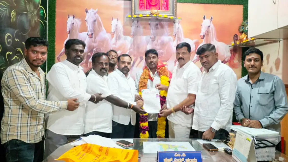 ಕಾಂಗ್ರೆಸ್ ಕಾರ್ಯಕರ್ತನಿಗೆ ಒಲಿದ ದೊಡ್ಡಬಳ್ಳಾಪುರ ನಗರ ಅಧ್ಯಕ್ಷ ಸ್ಥಾನ..!  ‌