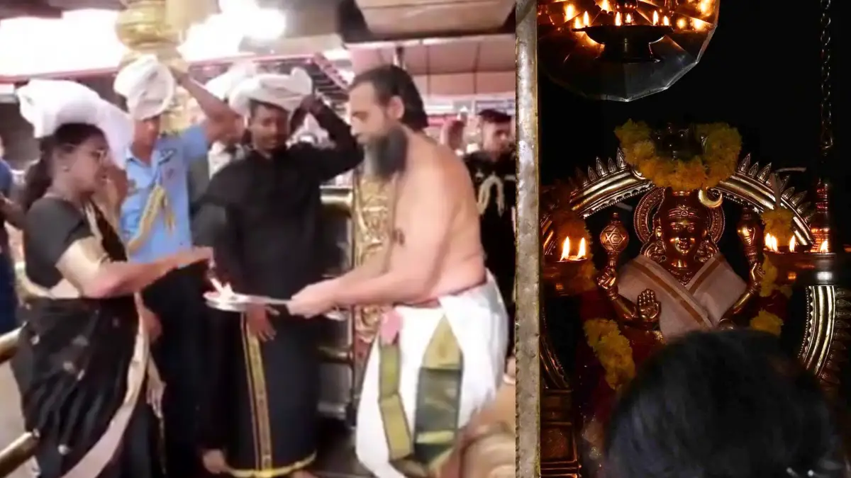 SABARIMALA: ಇರುಮುಡಿ ಹೊತ್ತು ಅಯ್ಯಪ್ಪನ ದರ್ಶನ ಪಡೆದ ರಾಷ್ಟ್ರಪತಿ: Video ನೋಡಿ