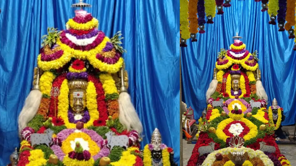 Kartika somavara: Special Pooja at Hole Nanjundeshwara Temple