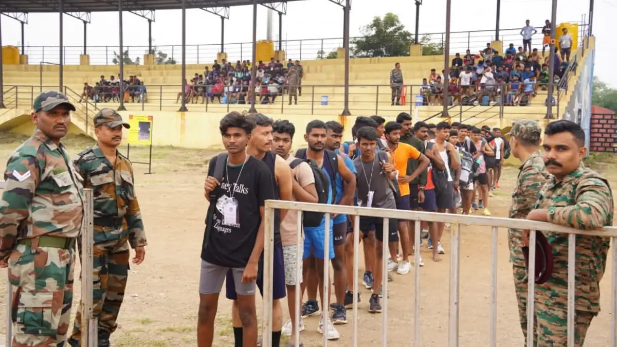 ಅಗ್ನಿವೀರ್ ಸೇನಾ ನೇಮಕಾತಿ ರ‍್ಯಾಲಿ: ಮೊದಲ ದಿನ 200 ಯುವಕರು ಮುಂದಿನ ಹಂತಕ್ಕೆ ಆಯ್ಕೆ