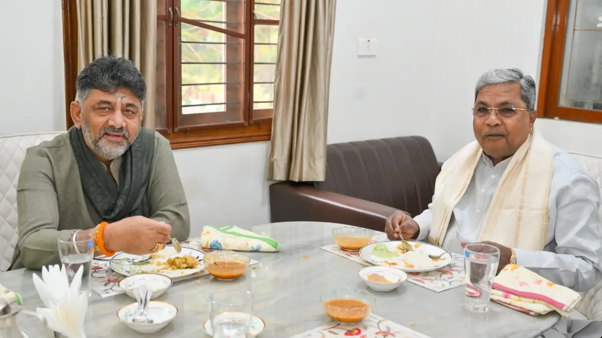 ಸಿಎಂ ಜೊತೆ ಡಿಸಿಎಂ ಟಿಫನ್ ಮೀಟಿಂಗ್