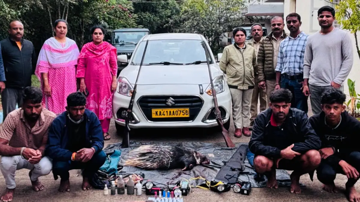 ಅರಣ್ಯ ಇಲಾಖೆ ಅಧಿಕಾರಿಗಳ ರೋಚಕ ಕಾರ್ಯಾಚರಣೆ..!