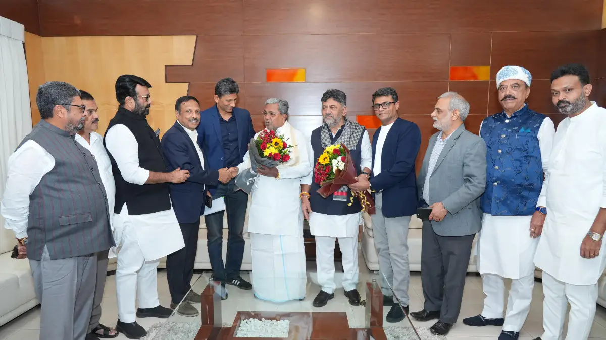 ಚಿನ್ನಸ್ವಾಮಿ ಕ್ರೀಡಾಂಗಣದಲ್ಲಿ ಕ್ರಿಕೆಟ್ ಪಂದ್ಯಾವಳಿಗೆ ಅನುಮತಿ; ಸಚಿವ ಸಂಪುಟ ಸಭೆಯಲ್ಲಿ  ತೀರ್ಮಾನ: ಡಿಸಿಎಂ ಡಿ.ಕೆ.ಶಿವಕುಮಾರ್