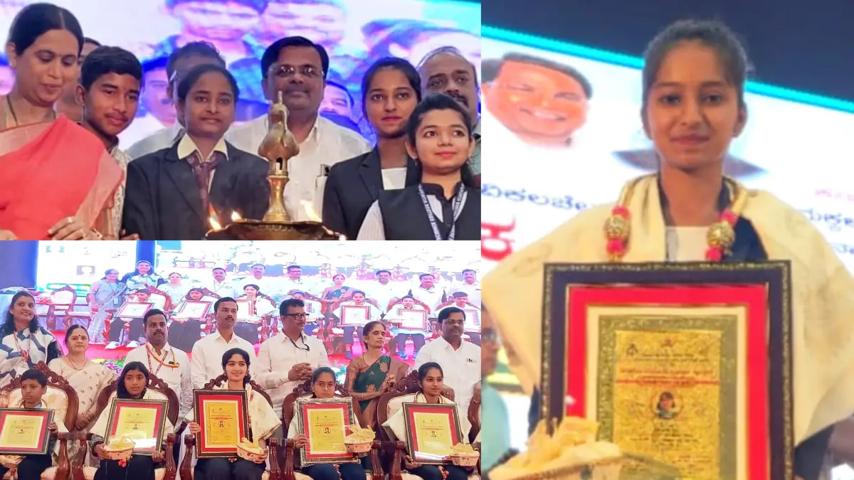 ದೊಡ್ಡಬಳ್ಳಾಪುರದ ಎಂ.ಆ‌ರ್.ಜಾಹ್ನವಿಗೆ ಬಾಲ ವಿಕಾಸ ಅಕಾಡೆಮಿ ಪ್ರಶಸ್ತಿ